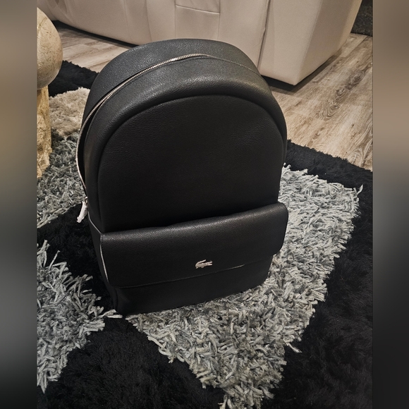 Lacoste Classic Black Backpack - Picture 8 of 13